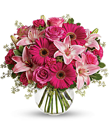 Teleflora's 'A LITTLE PINK ME UP'