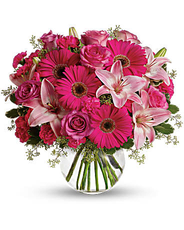 Teleflora's 'A LITTLE PINK ME UP'