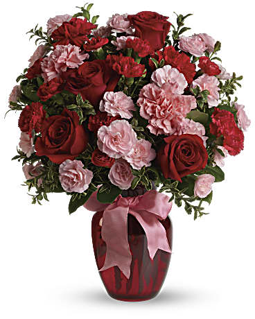 DANCE WITH ME BOUQUET WITH RED ROSES