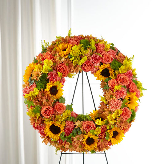 AUTUMNAL MEMORIES WREATH