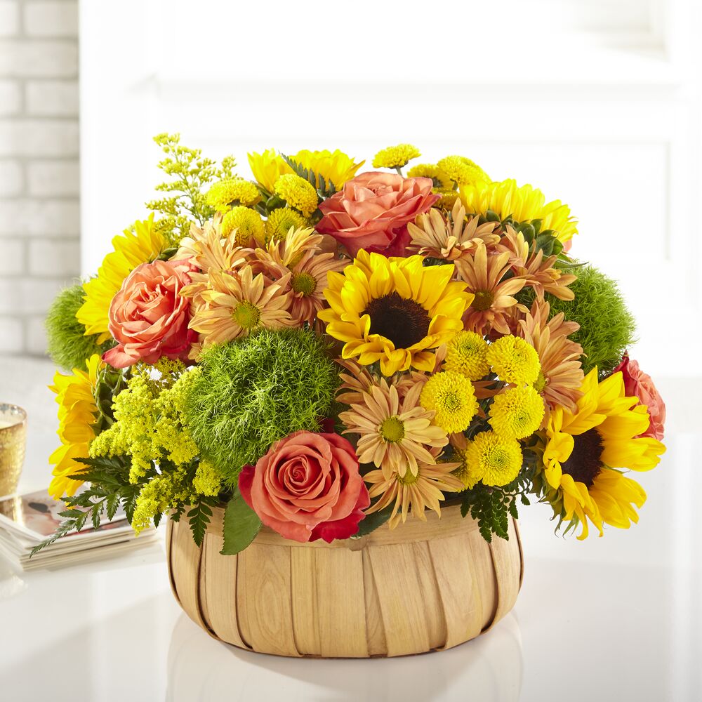 FTD-HARVEST SUNFLOWER BASKET