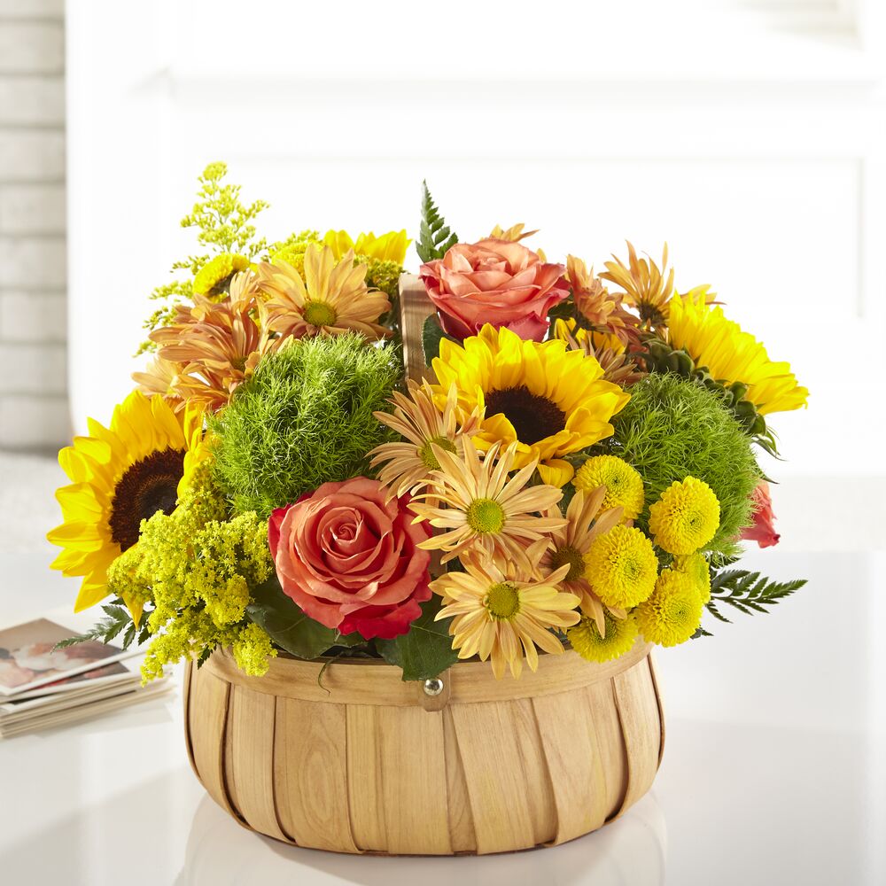 FTD-HARVEST SUNFLOWER BASKET