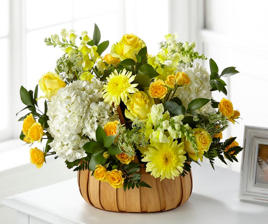 Rustic Remembrance Basket