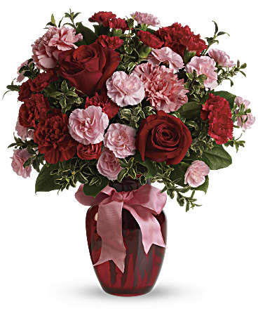 DANCE WITH ME BOUQUET WITH RED ROSES