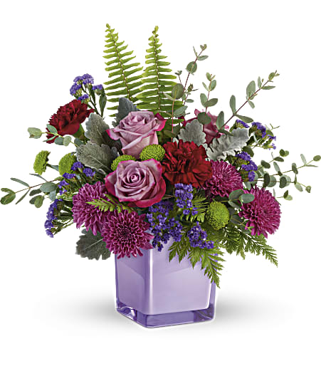 Teleflora's Purple Serenity Bouquet