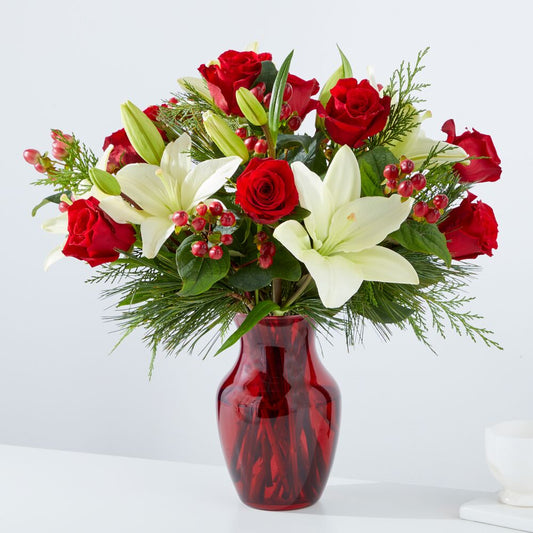 FTD-EVERGREEN DELIGHT BOUQUET