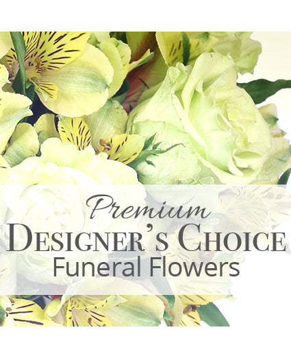 PREMIUM FUNERAL FLORALS PREMIUM DESIGNER'S CHOICE