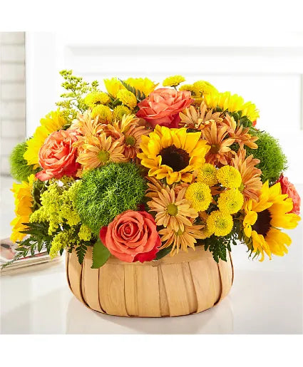 FTD-HARVEST SUNFLOWER BASKET