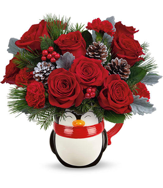 TELEFLORA'S SEND A HUG® NORTH POLE PENGUIN