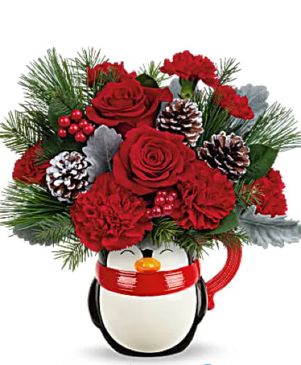 TELEFLORA'S SEND A HUG® NORTH POLE PENGUIN